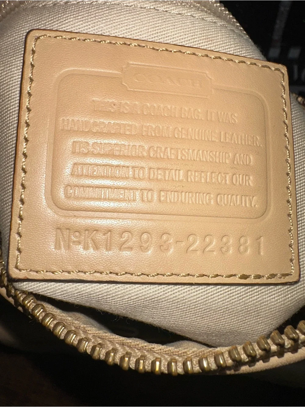 Coach Legacy Leather Duffle / Convertible Hobo Style No. 22381